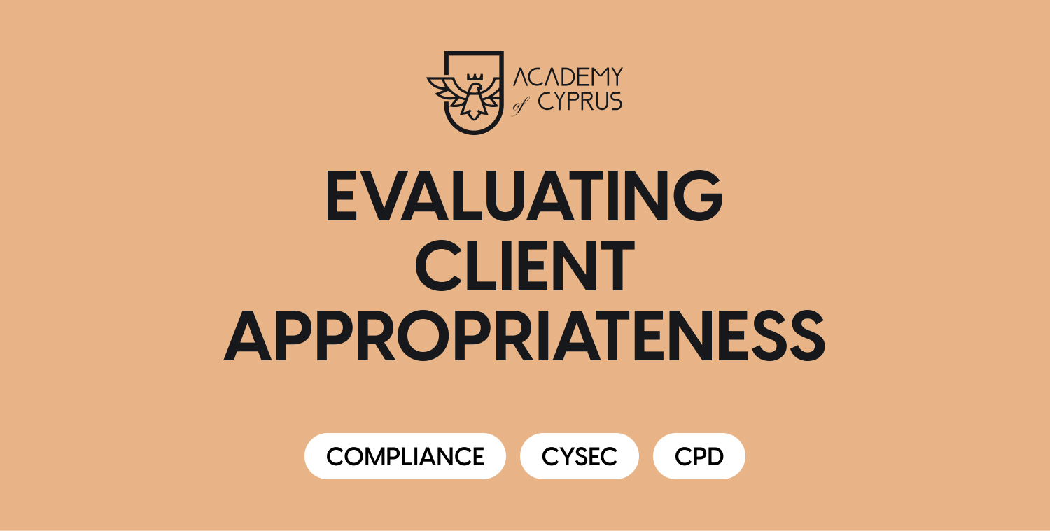 Evaluating Client Appropriateness